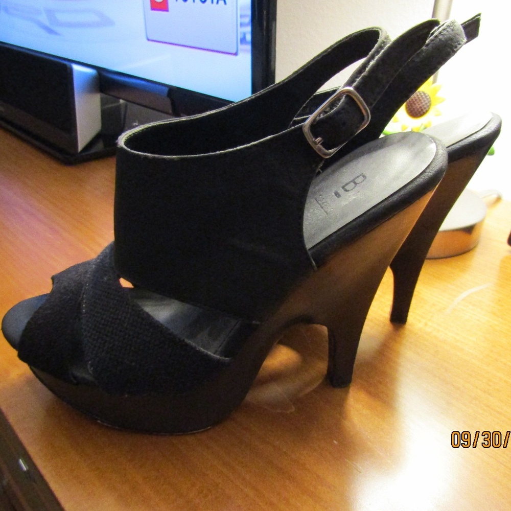 Bakers black heels